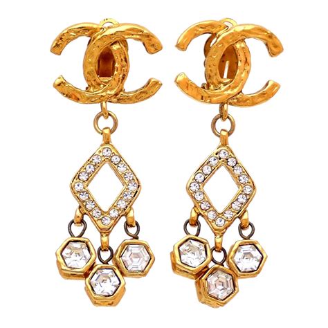 chanel earrings canada price|real chanel diamond earrings cc.